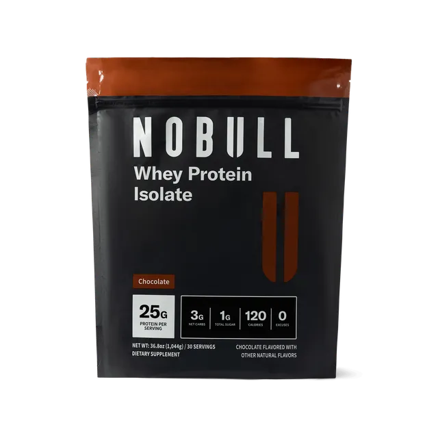 nobullproject.com ad creative: Whey Protein Powder