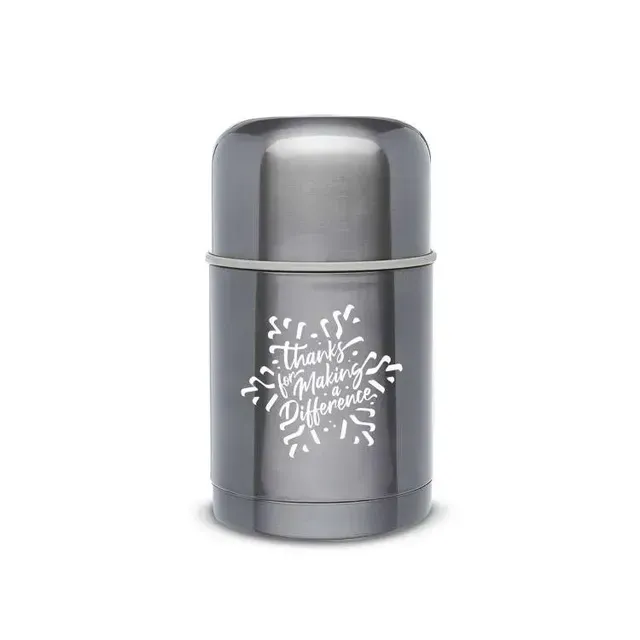 Successories ad creative: Snowflake Metallic Thermos