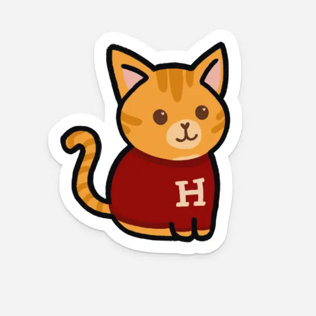 The Harvard Shop ad creative: The Remy Sticker