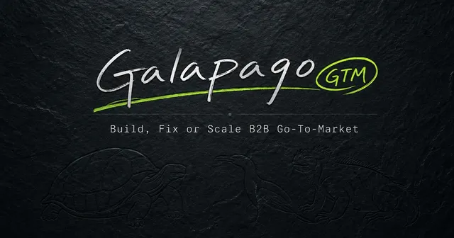 Galapago Ventures LLC ad creative: GalapagoGTM: Revenue Stuck? Let's Talk...