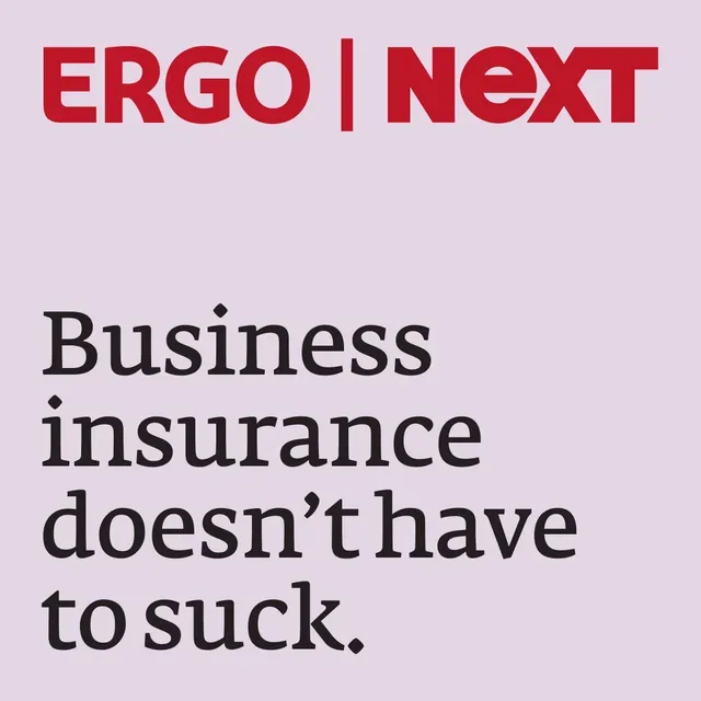 ERGO NEXT Insurance ad creative: Financial Pro Coverage
