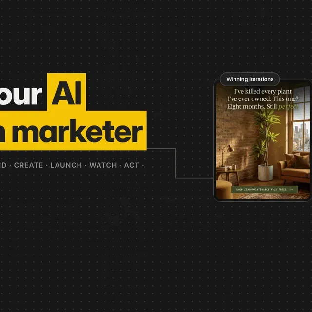 Sesame Labs, Inc ad creative: Meet your new AI growth marketer