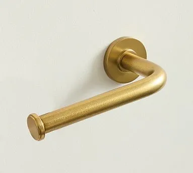 potterybarn.com ad creative: Brooklyn Toilet Paper Holder, Vintage Brass