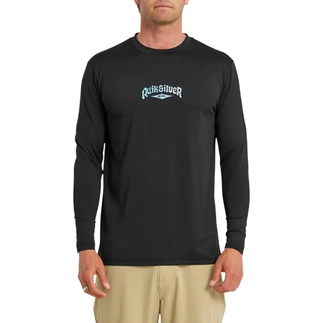 SCHEELS ad creative: Men's Quiksilver Everyday Graphic Long Sleeve T-Shirt Large Black