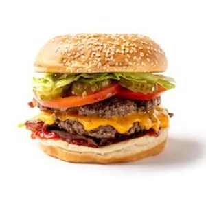 DoorDash ad creative: Top Burgers Nearby