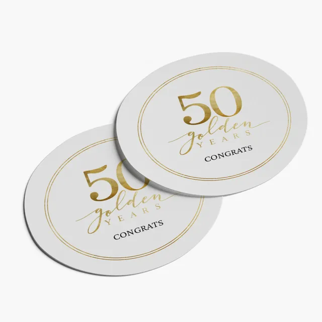 VistaPrint US ad creative: Party Stickers
