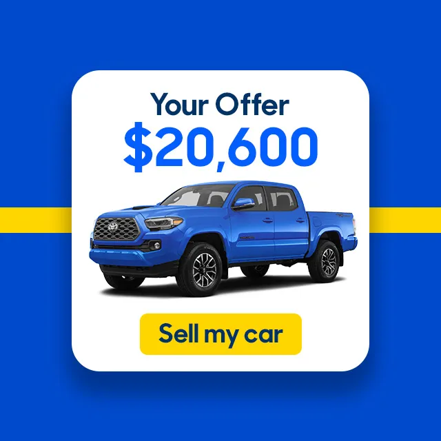 CarMax ad creative: Get Your Offer + Get Paid