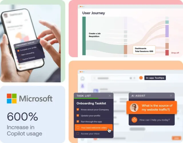 Whatfix Inc ad creative: Whatfix - Digital Adoption Platform and Analytics