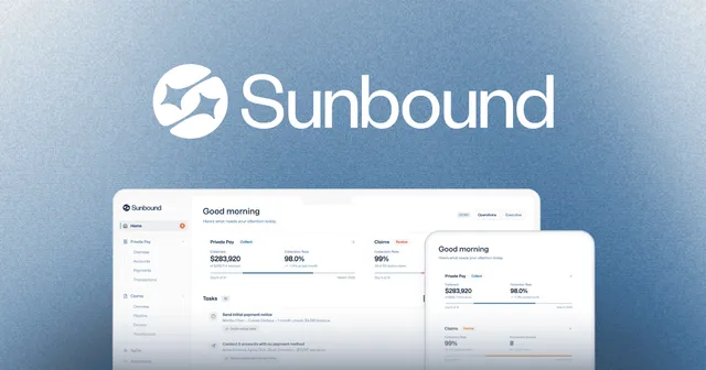 Sunbound ad creative: 99% Net Collection Rate | Sunbound RCM