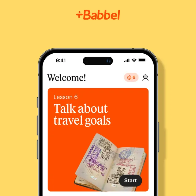 Babbel GmbH ad creative: Babbel Learners Give It 5 Stars