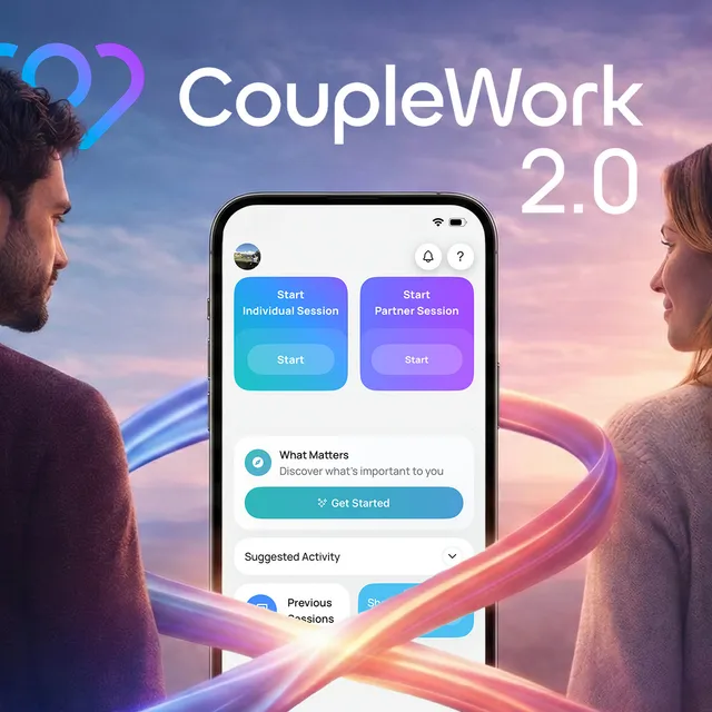 BetterLabs AI LLC ad creative: CoupleWork - AI Couples Coach - Talk or Text Now