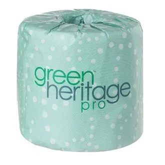 greenpaperproducts.com ad creative: Sustainable Toilet Paper | Pack of 24 | Compostable | Green Heritage Pro