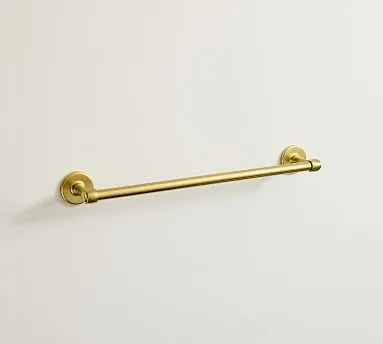 potterybarn.com ad creative: Sansome 18" Towel Bar, Vintage Brass