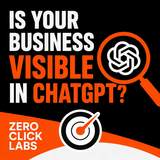 zeroclicklabs.ai ad creative: Invisible in ChatGPT?