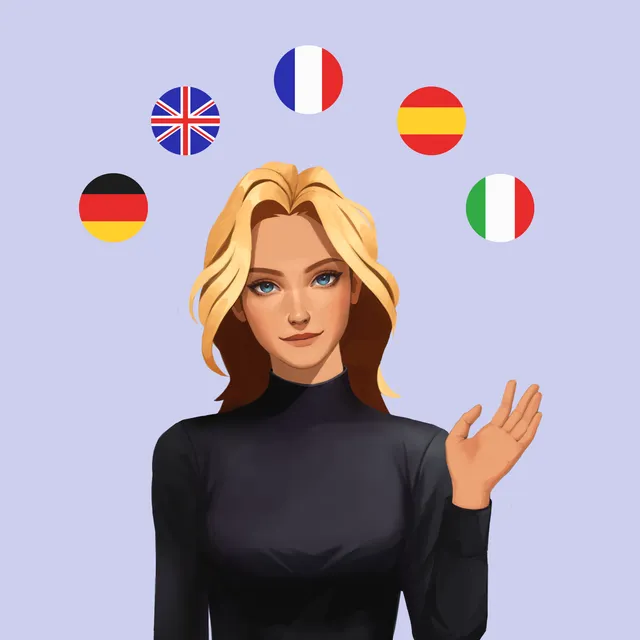 Talkpal ad creative: Learn Languages With AI Faster
