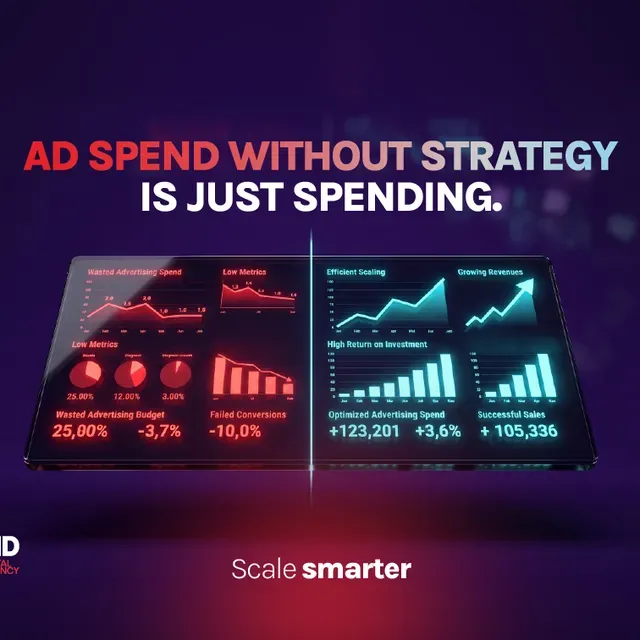 UpBrand Media LLC. ad creative: Scale Smarter With Ads