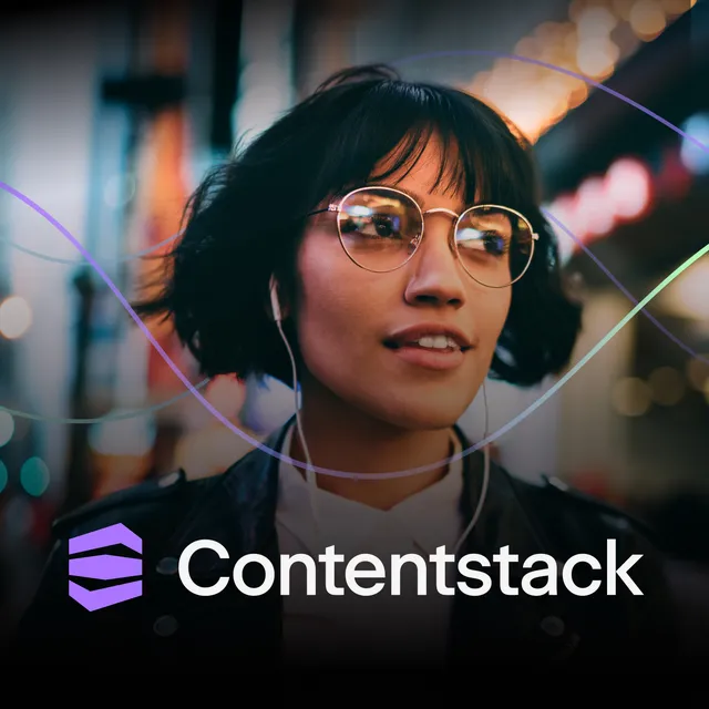 Contentstack Inc. ad creative: One platform for content, workflows and publishing