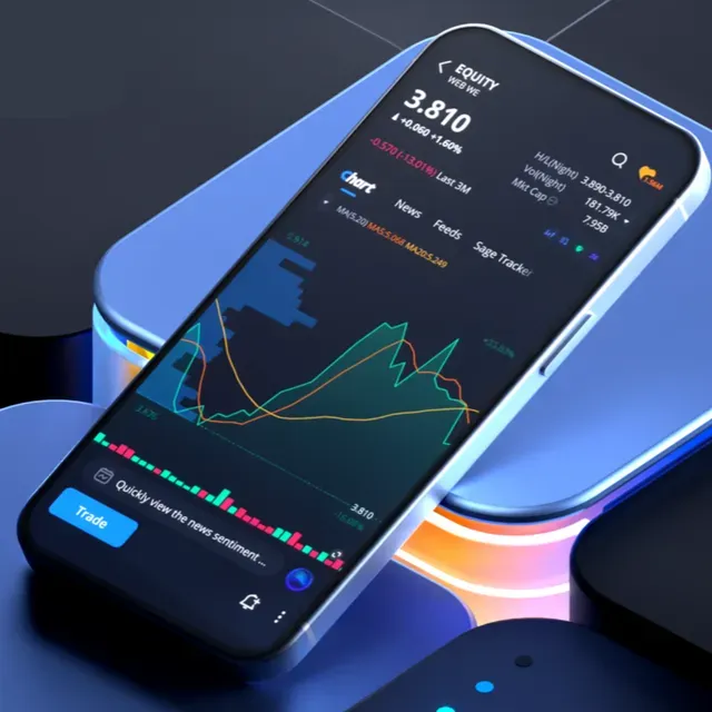 Webull ad creative: Start Your Investment Journey