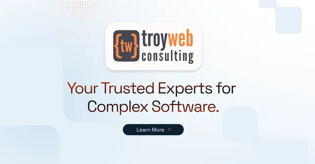 Troy Web Consulting LLC ad creative: Custom Healthcare Software Experts