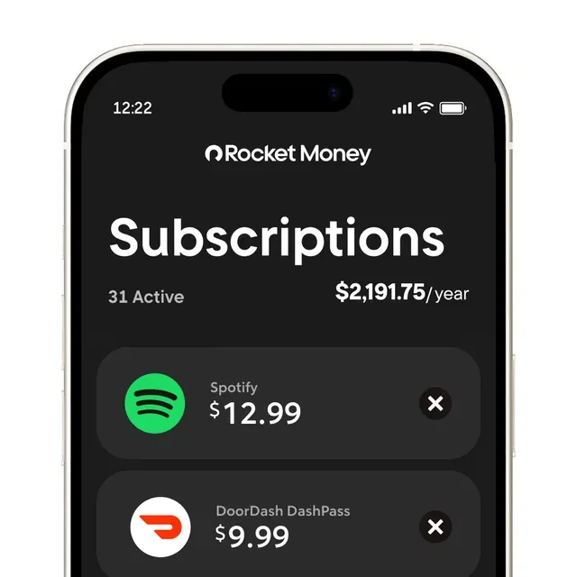 Rocket Money ad creative: Cancel unwanted subscriptions