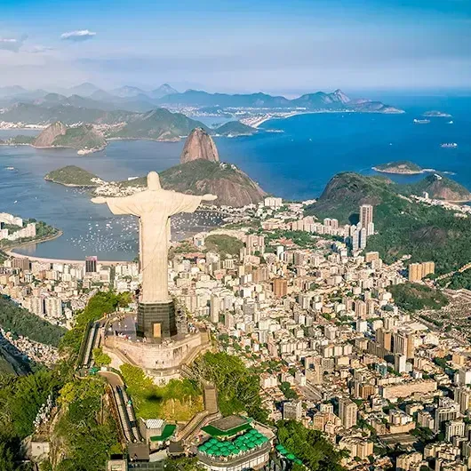 Gate 1 Travel ad creative: Explore Brazil