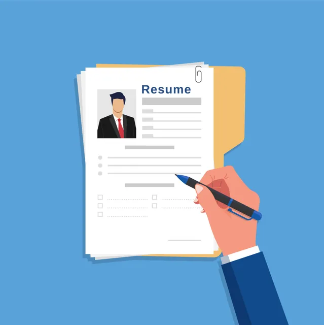 Job Flow LLC ad creative: Build a Resume in 10 minutes