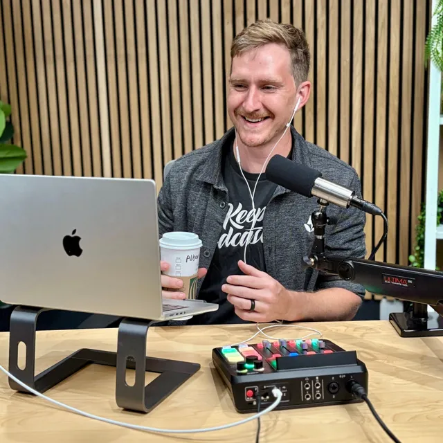 Buzzsprout ad creative: Audio & Video Podcast Hosting