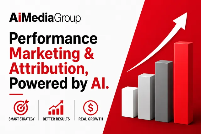 Ai Media Group ad creative: AIMG - Full-Service Paid Media That Performs