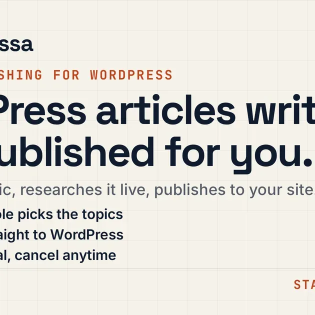 GenPressa ad creative: GenPressa — Grow Organic Traffic on Your Website