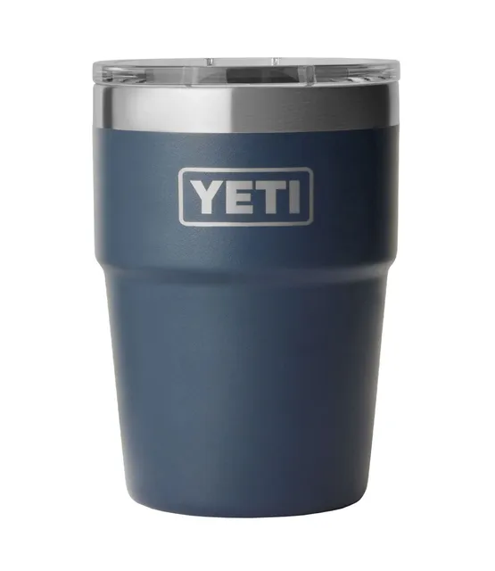 L.L.Bean ad creative: Yeti Rambler Stackable Cup With MagSlide Lid, 16 oz. Navy