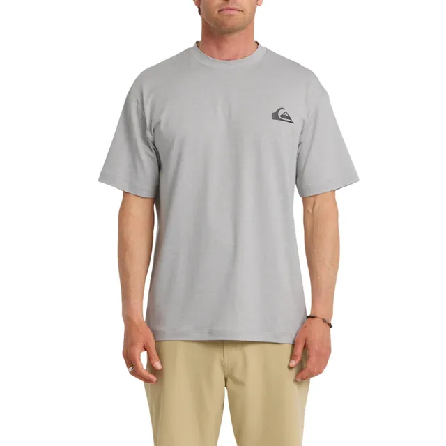 SCHEELS ad creative: Men's Quiksilver Everyday Surf T-Shirt Large Light Grey Heather