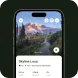 AllTrails ad creative: Trail running just got easier