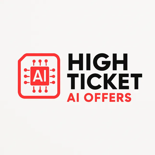 High Ticket AI Offers ad creative: High Ticket AI Offer
