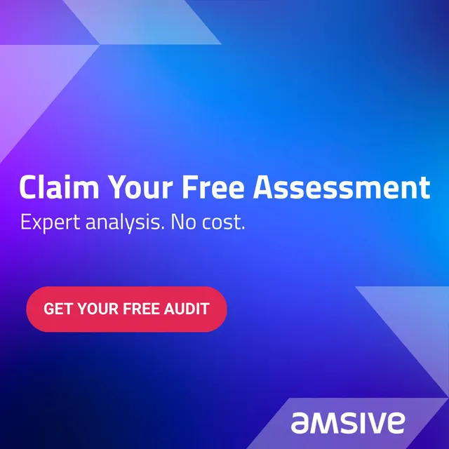 Amsive LLC ad creative: Get a free AEO Audit