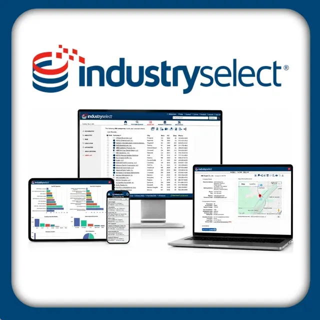 MNI ad creative: Executive Contact Researched by Humans