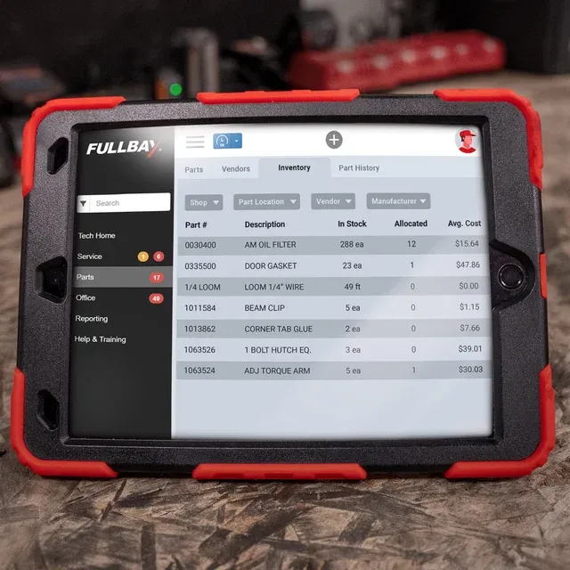Fullbay Inc. ad creative: Software Built for HD Repair Shops