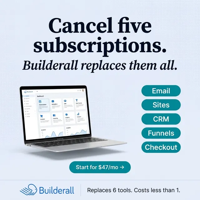Cloud Builder LLC ad creative: Your Complete Marketing Engine All-in-One Place.