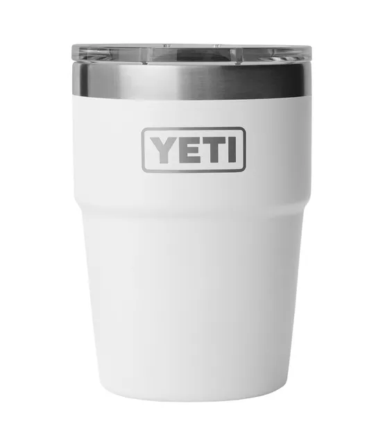L.L.Bean ad creative: Yeti Rambler Stackable Cup With MagSlide Lid, 16 oz. White