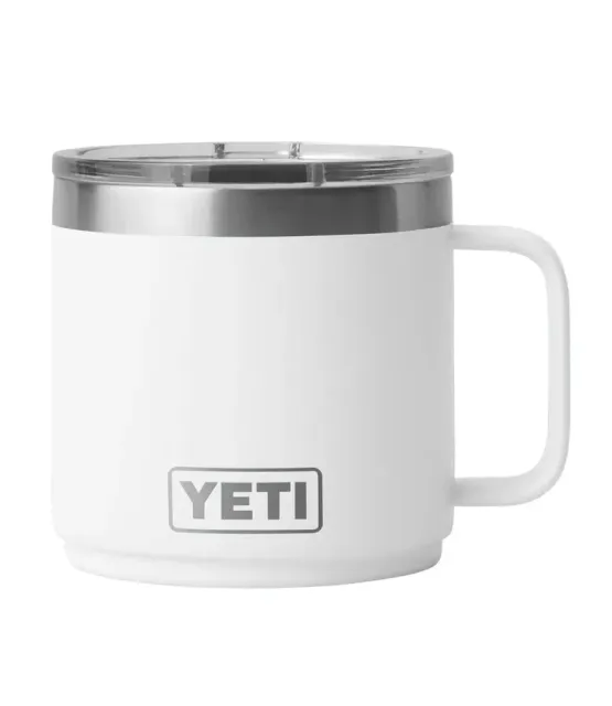 LLBean ad creative: Yeti Rambler Ceramic Lined Stackable Mug, 14 oz.
