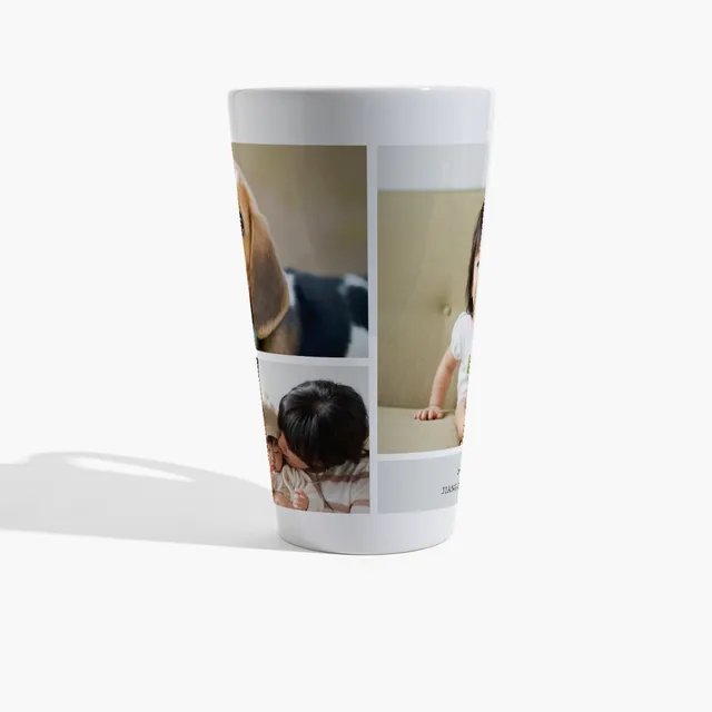 VistaPrint US ad creative: Tall Latte Mugs