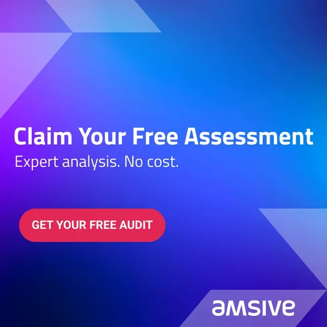 Amsive LLC ad creative: Get a free AEO Audit