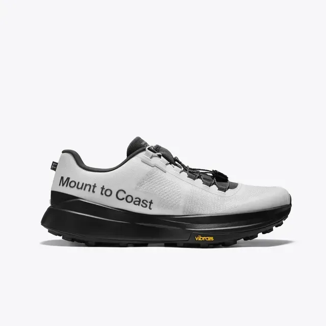 Mount to Coast ad creative: Mount to Coast T1 Trail Shoes