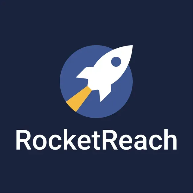 RocketReach ad creative: B2B sales leads in minutes
