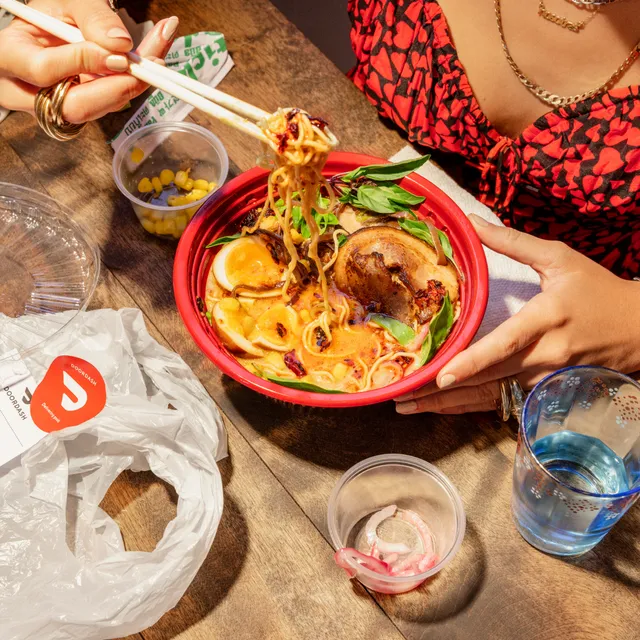 DoorDash ad creative: $0 Delivery Fees on Your First Order