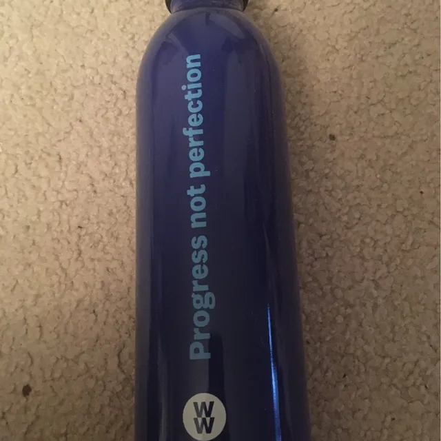 Mercari ad creative: Weight Watchers Thermoflask - Sports & outdoors | Color: Blue
