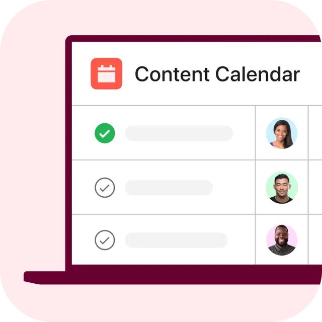 Asana ad creative: Plan your content in one place