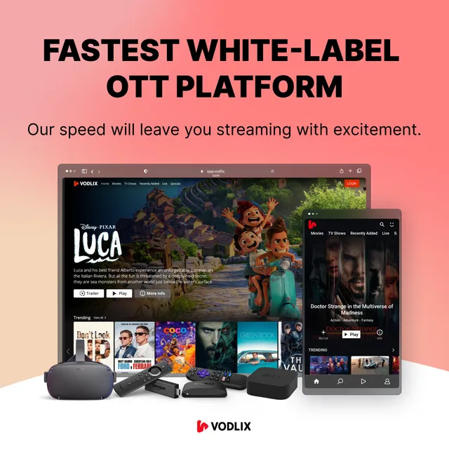 Fast OTT LTD ad creative: Launch Your Branded Streaming Platform