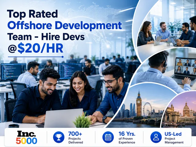 DreamzTech Solutions ad creative: Hire Top Rated  Offshore Dev Team @$20/HR