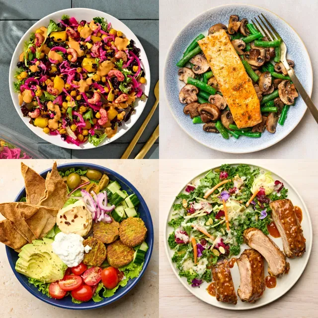 Hungryroot ad creative: Healthy Meals For Every Part of Your Day