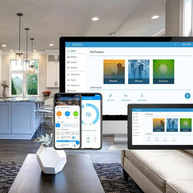 RealPage ad creative: RealPage® Smart Building